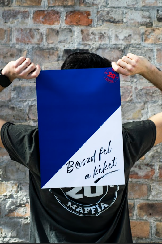 Plakát - Baszd fel a kéket 